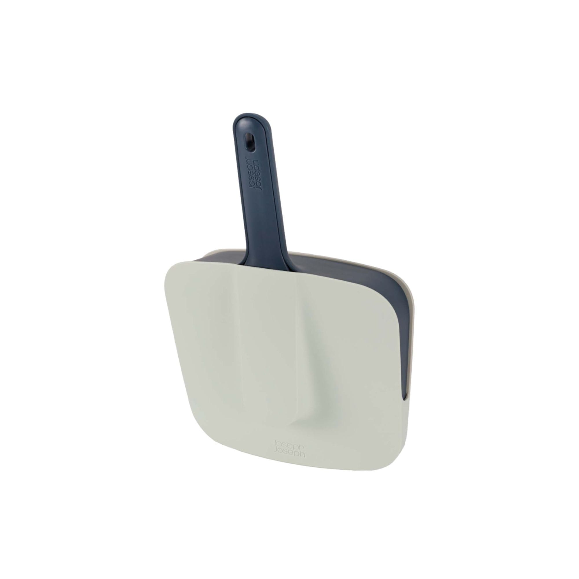 Joseph Joseph CleanStore Wall Mounted Dustpan and Brush Blue Kitchen